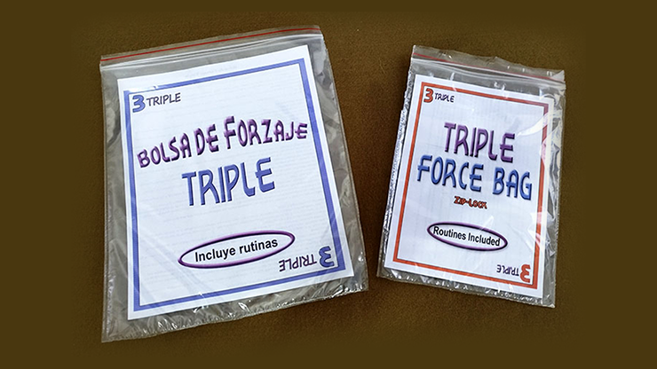 Triple Force Zip Lock Bag (Small, 6.5 x 9.5)