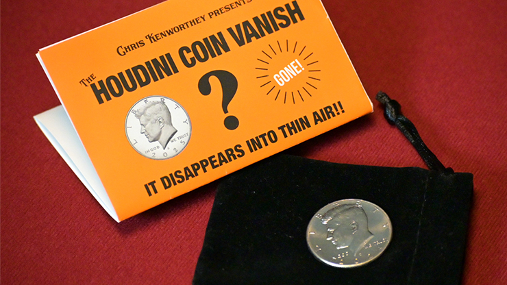 Houdini Coin Vanish - Chris Kenworthey Houdini Coin Vanish - Chris Kenworthey