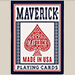 Maverick Made in the USA (Blue) Playing Cards