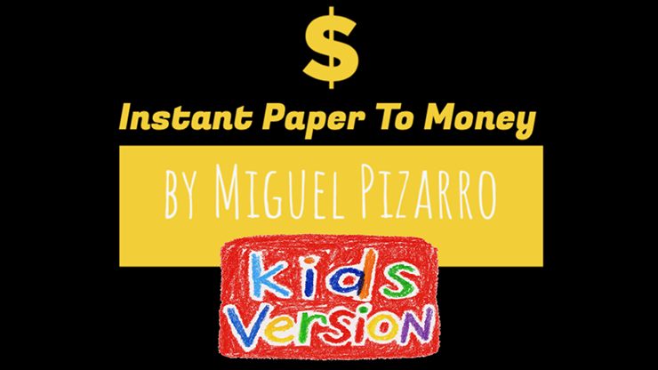 Instant Paper to Money Kid Version (Euro) - Miguel Pizarro and Crazy Jokers