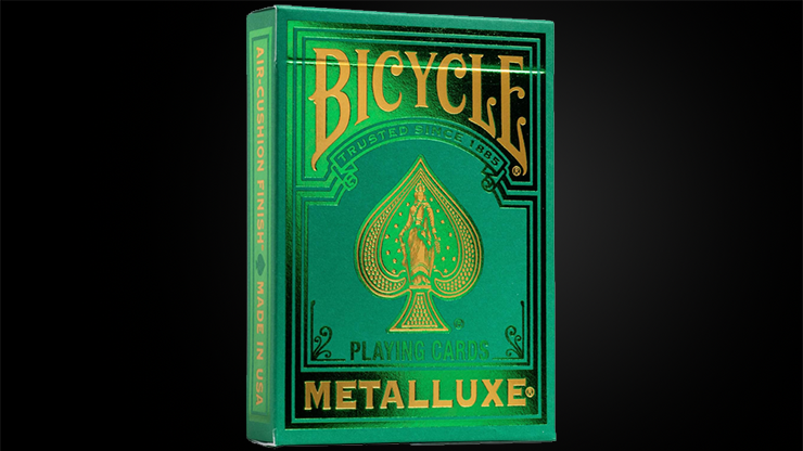 Bicycle Metalluxe Green Playing Cards - US Playing Card Co.