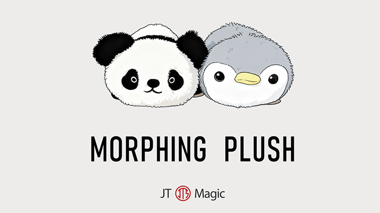 Morphing Plush (Panda to Penguin Grey) - Jackie Zhao and JT Magic