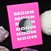 Moon (Pink) Playing Cards