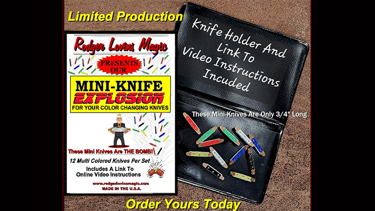 Mini Knife Explosion - Rodger Lovins