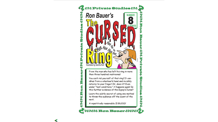 Ron Bauer Series: #8  The Cursed Ring