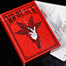 Mr. Black V1 (Red) Playing Cards