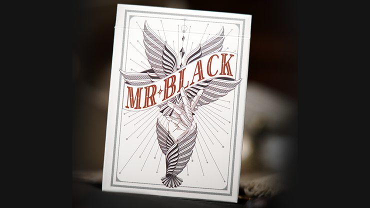 Mr. Black V2 (Gray) Playing Cards