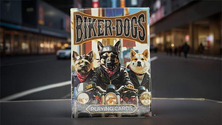 Biker Dogs Playing Cards - Collectable Playing Cards
