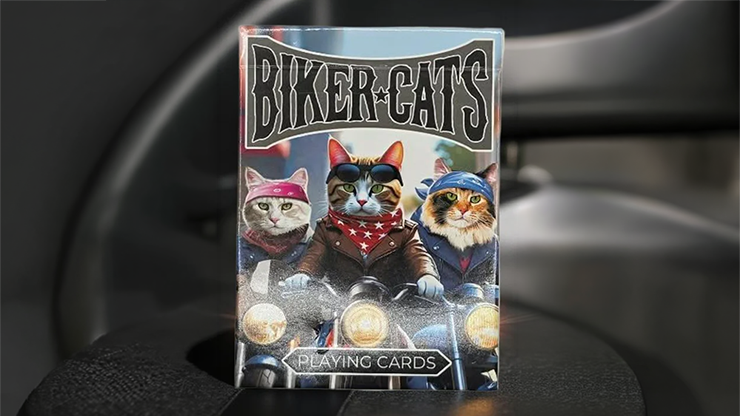 Biker Cats Playing Cards - Collectable Playing Cards