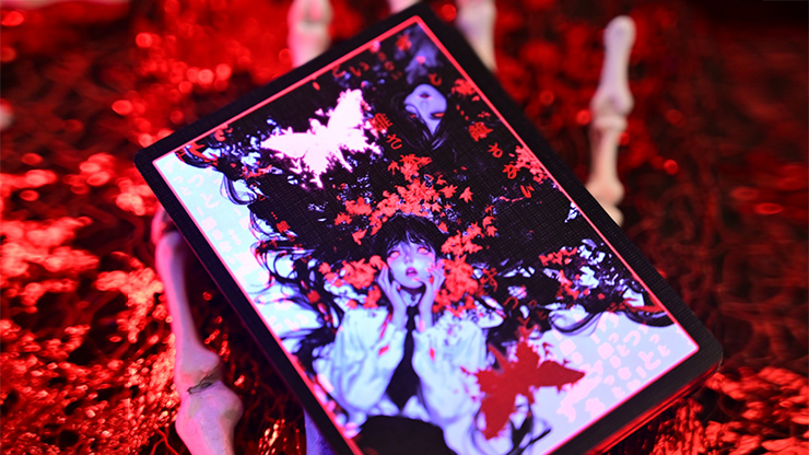 Crimson Maple Playing Cards - Evolkad