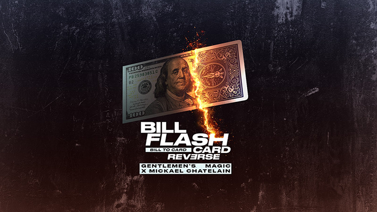 Bill Flash Card (Blue) - Gentlemen's Magic X Michael Chatelain