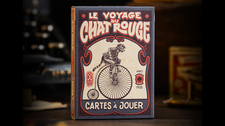Le Voyage Du Chat Rouge Playing Cards - Stockholm17