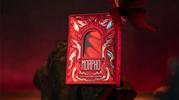 Morpho V2 (Carmine) Playing Cards - TCC Fashion