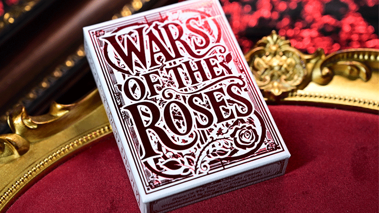 Wars of the Roses (2nd Edition Red Tuck- Gilded ) Playing Cards
