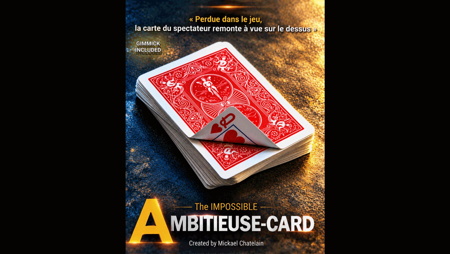 IMPOSSIBLE AMBITIEUSE CARD (RED) - Mickael Chatelain