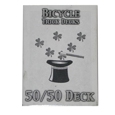 50/50 Decks Cartas Bicycle - (Azul)