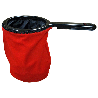 Bolsa de Cambio para Trucos de Magia Velvet con Cierre (Rojo) - Bazar de Magia