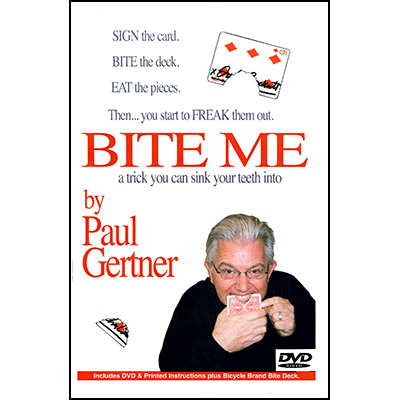 Bite Me - Paul Gertner (Deck + DVD)