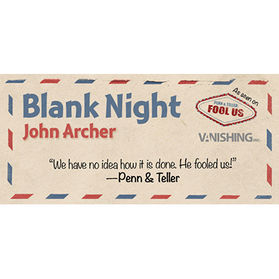 Blank Night (Yellow) - John Archer