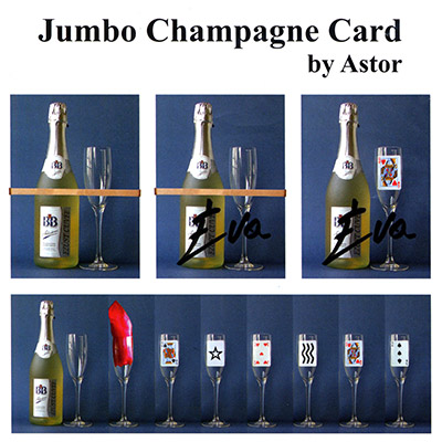 Jumbo Champagne Card - Astor