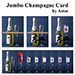 Jumbo Champagne Card - Astor