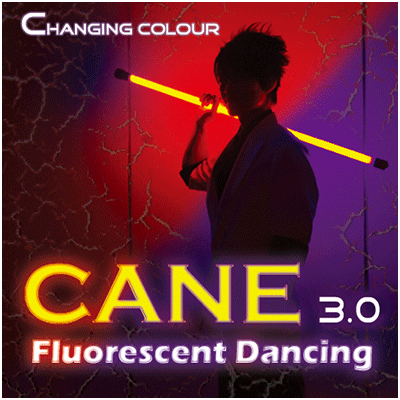 Color Changing Cane 3.0 Fluorescent Dancing (Professional two color) - Jeff Lee