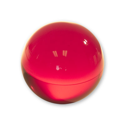 Contact Juggling Ball (Acrilico, RUBY RED, 70mm)