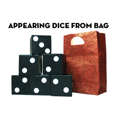 Appearing Dice From Bag - Premium Magic