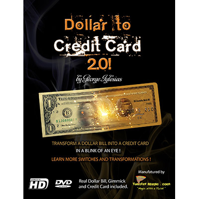 Dollar to Credit Card 2.0 (with DVD) - Twister Magic