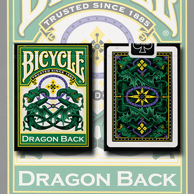 Bicycle Dragon Green - Gamblers Warehouse