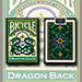 Bicycle Dragon Green - Gamblers Warehouse