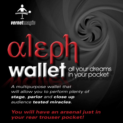 Aleph Wallet (Cartera y DVD) - Vernet Magic