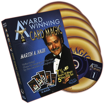 Trucos de Magia con Cartas Premiados (5 DVD Set) - Martin Nash