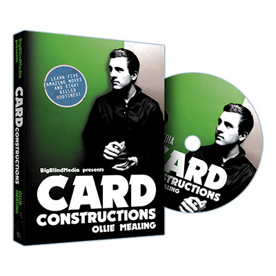 Card Constructions - Ollie Mealing & Big Blind Media- DVD de Magia