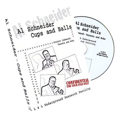 Al Schneider Cups & Balls - L&L Publishing - DVD