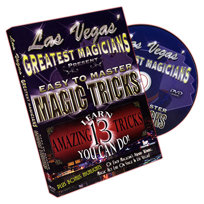Easy to Master Magic Tricks - Las Vegas Greatest Magicians - DVD