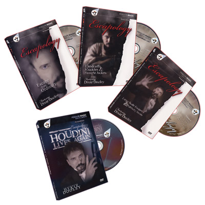 Escapology Vol 1-3 + Bonus: Houdini Lives (4 DVD Set) - Dixie Do