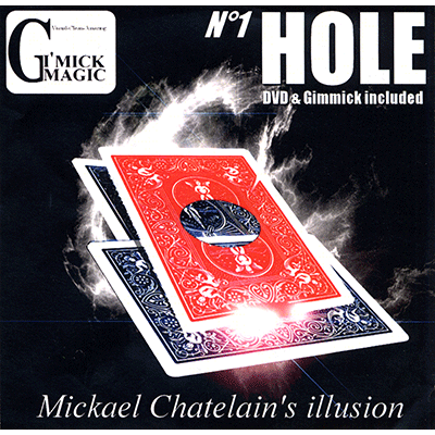 Hole (Blue)(DVD & Gimmick) - Mickael Chatelain - DVD