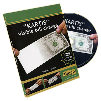 The Kartis Visible Bill Change (DVD & Accesorio) - Tango Magic & Kartis