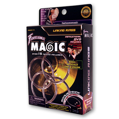 Aros Chinos (DVD & 4 Ring Set) - Shoot Ogawa & Fantasma Magic - DVD