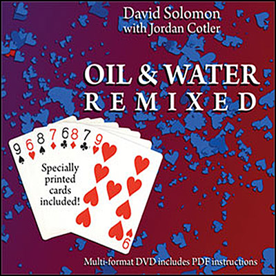 Oil & Water Remixed,(Cards & DVD) - David Solomon & Jordan Cotler