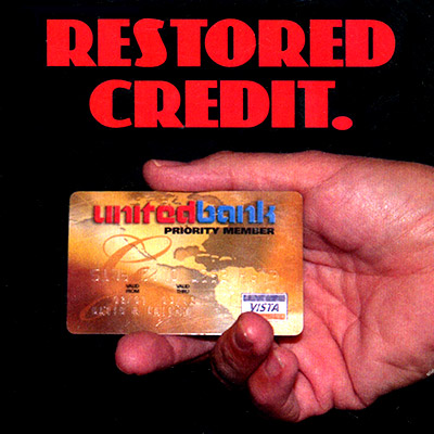 Restored Credit (DVD & Gimmick) - David Regal