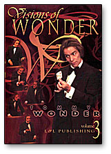 Visions of Wonder #3 - Tommy Wonder - DVD