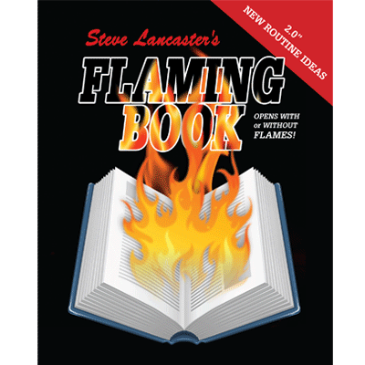 Flaming Book (Blanco)