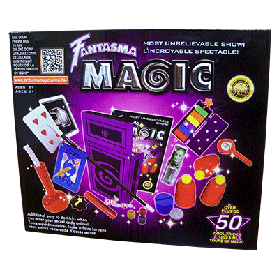 Most  Unbelievable Magic Set - Fantasma magic (Gung Ho Box, Cups & Balls, Penetration frame)