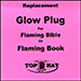 Repuesto para Glo Plug for Flaming Book/Bible