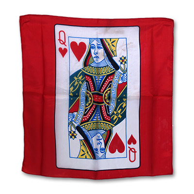 Seda con Carta Reina de Corazones 18" - Magic by Gosh