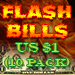 Flash Bill Ten Pack ($1.00)