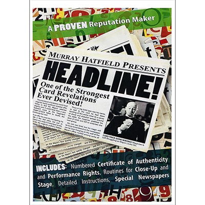 HEADLINE! (DVD & Gimmicks) - Murray Hatfield