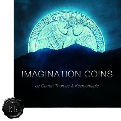 Imagination Coins US Cuarto de Dolar (DVD & Accesorios) - Garrett Thomas & Kozmomagic - DVD